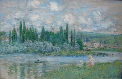 View of Vetheuil by Claude Monet